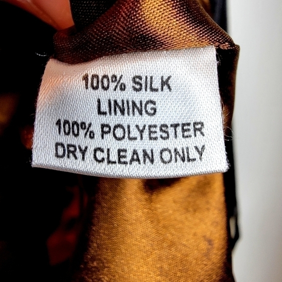 Anage Too vintage women's m black button down embellished sparkly geometric top - Picture 9 of 15